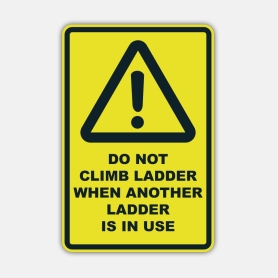 Do-not-climb-ladder